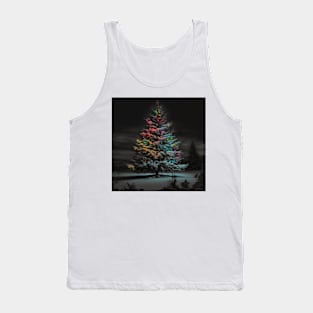 Living Life in Colour - Christmas Tree Tank Top